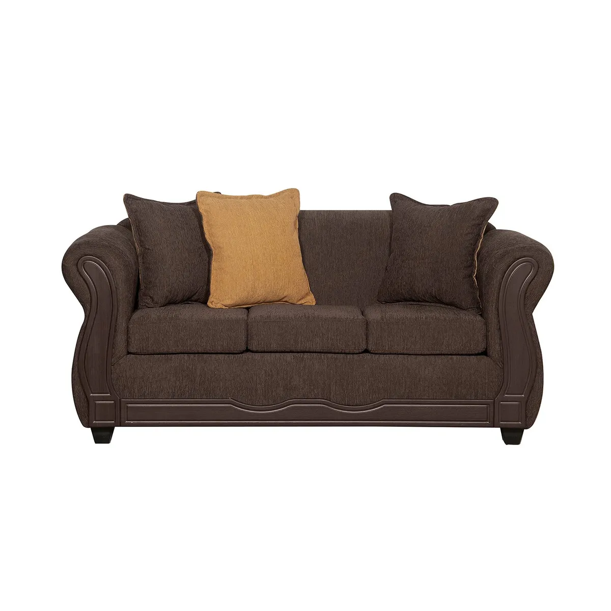 BLACK FACTORY - Sofá 3 Cuerpos Barcelona Cafe