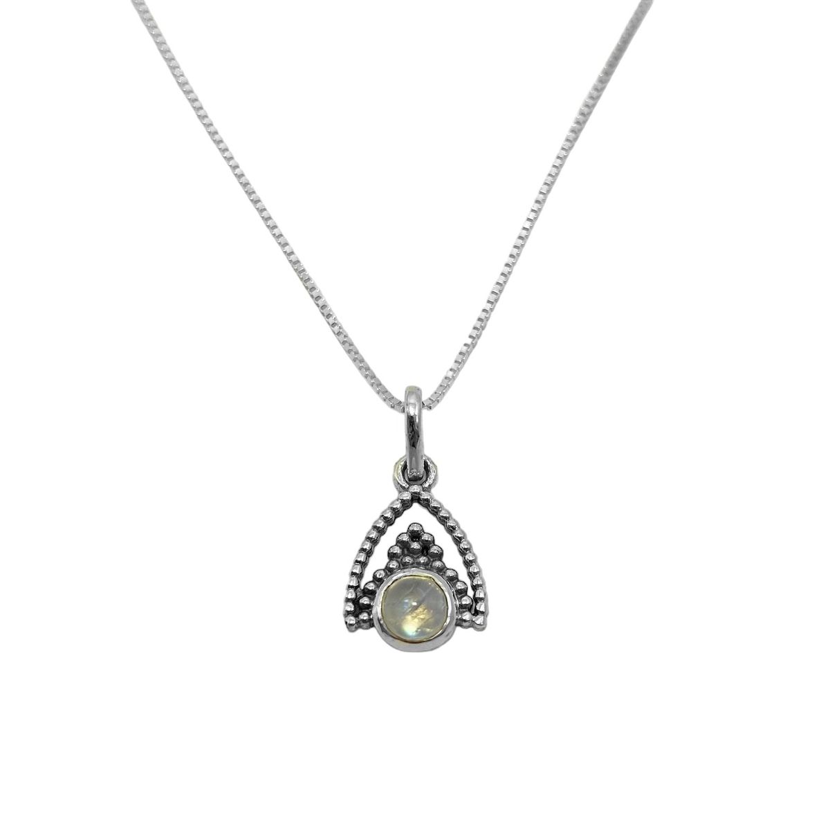 COGGIOLA - Collar Siddhi Piedras Naturales Plata Fina 925