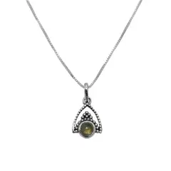 COGGIOLA - Collar Siddhi Piedras Naturales Plata Fina 925