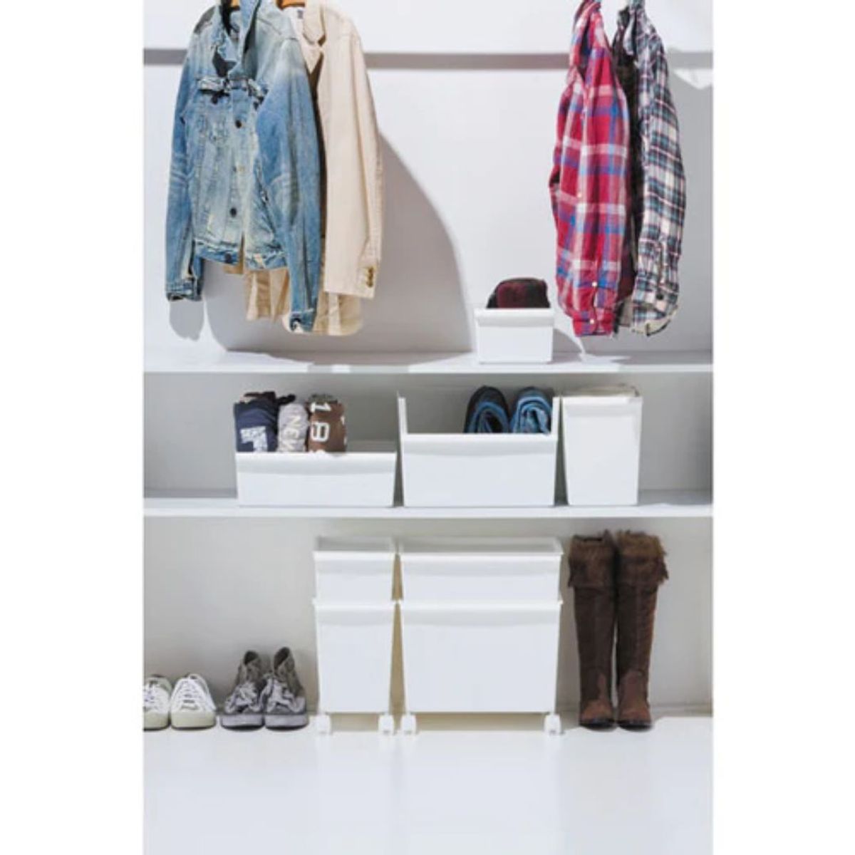 LIKE-IT - Caja Organizadora Modular Like-It  – Sistema Apilable Serie JTR. Fabricada en Japon.