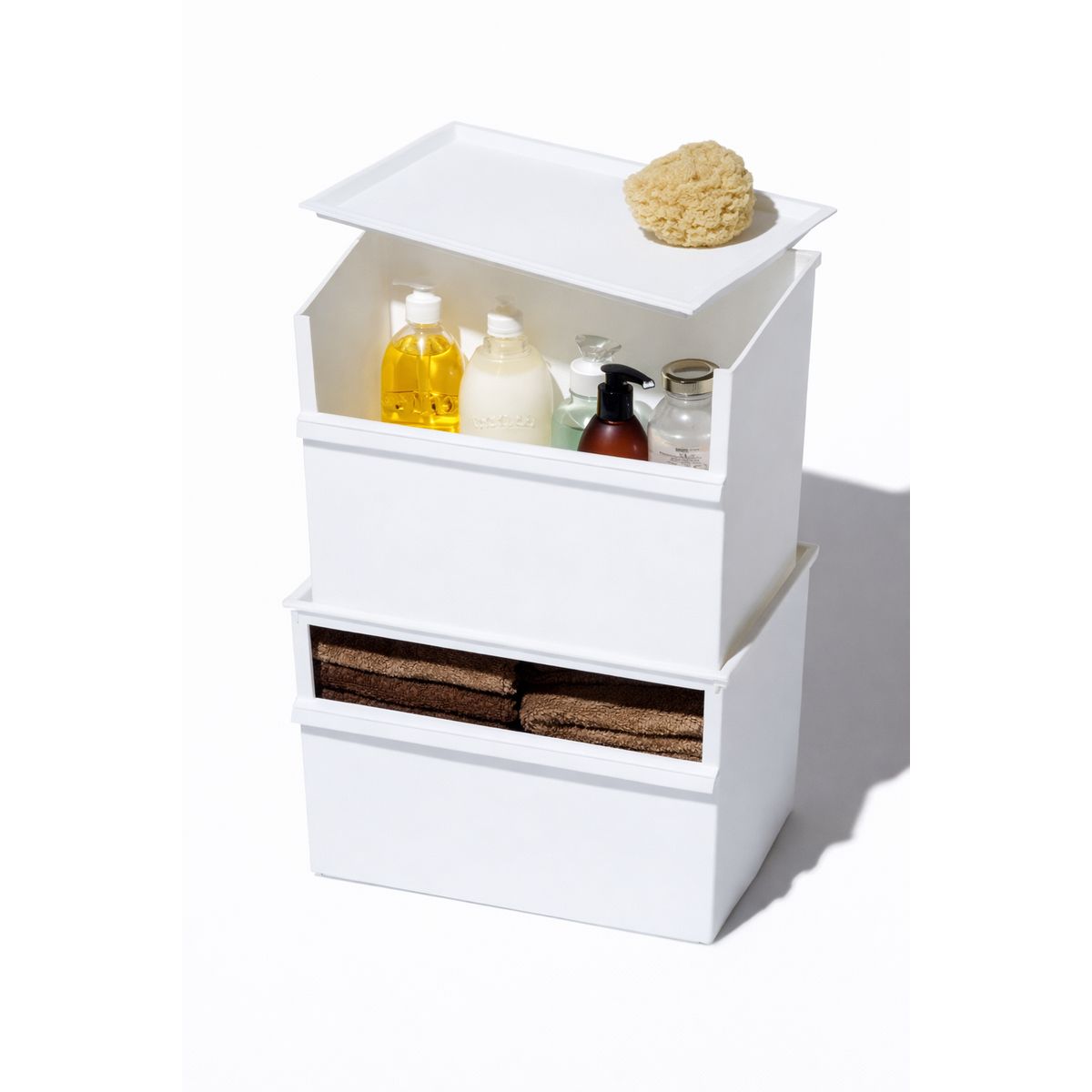 LIKE-IT - Tapa Like-It para Cajas Serie JTR  Organización Modular Apilable Fabricada en Japon