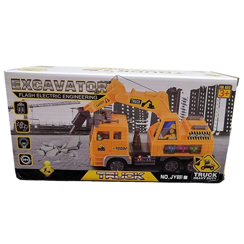 OEM - Auto Excavadora Eléctrica Camión Coche De Juguete