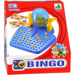OEM - Juego De Mesa Bingo Familiar 24 Cartas con Bolichero