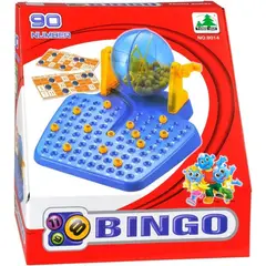 OEM - Juego De Mesa Bingo Familiar 24 Cartas con Bolichero