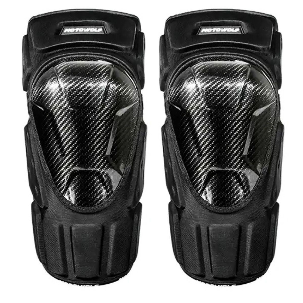MOTOWOLF - Rodilleras largas Para Motociclismo Motowolf 1019BHX