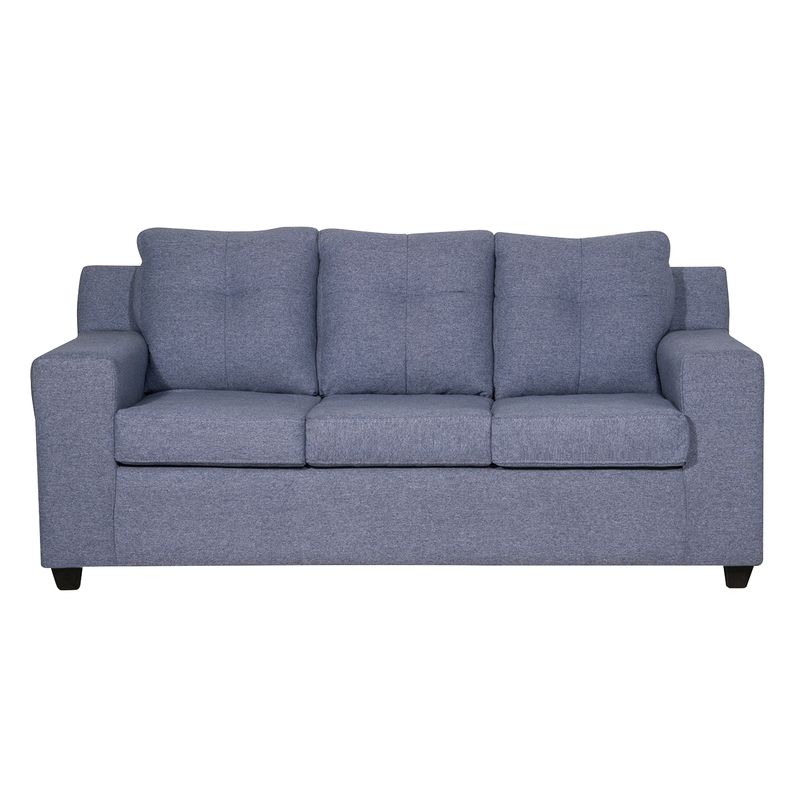 GENERICO - Sofa 3 Cuerpos Oxford Azul Piedra