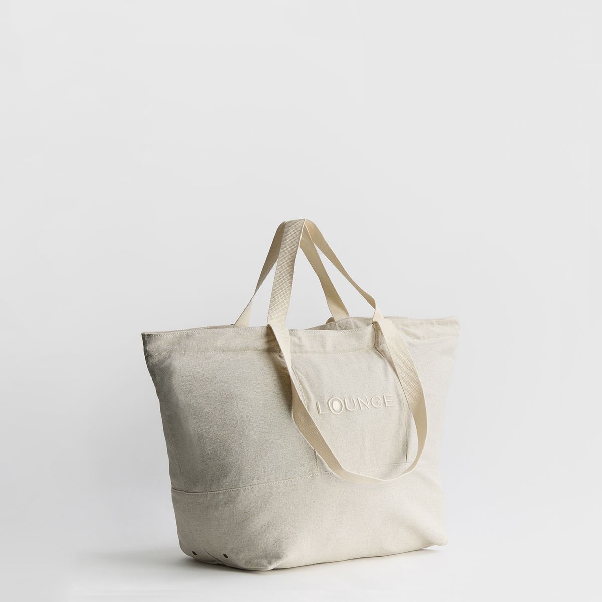 LOUNGE - Bolso Playero Paradiso Maxi Beige