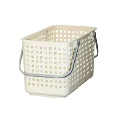 LIKE-IT - Canasto para Lavandería con Asas Apilable Mediano Blanco SCB-11 Like it®