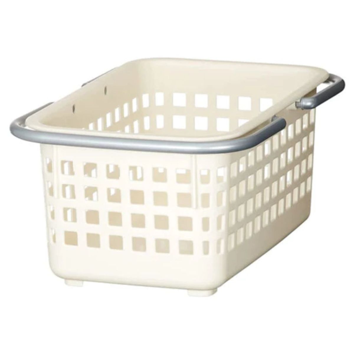 LIKE-IT - Canasto Mini para Lavandería con Asas Blanco SCB-2 Like it®