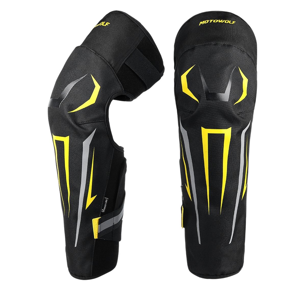 MOTOWOLF - Rodilleras Negras de Invierno Para Motociclismo Motowolf 10MDL1033BHX-Y