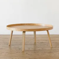 Mesa De Centro Almiron Natural Amoblé