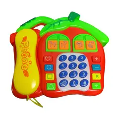 GENERICO - Teléfono De Aprendizaje Musical Didáctico Juguete Luces