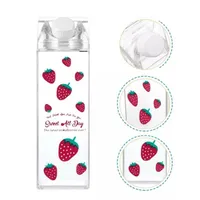 Envase 1lt Para Leche Ó Jugo Vaso Botella Con Tapa Termo