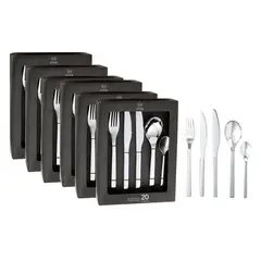 ARTHOME - Set Cuchilleria 120 Piezas Acero Inoxidable CUC11
