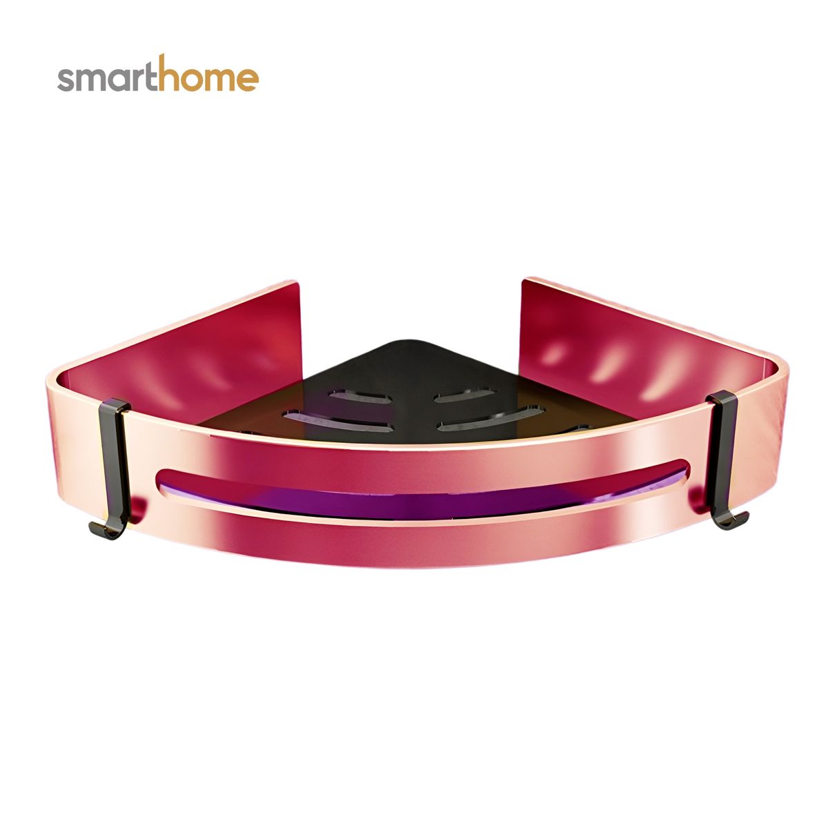 GENERICO - Esquinero Baño Acero Mate Smarthome Bronce Negro