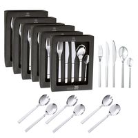 Set Cuchilleria Arthome 126 Piezas Acero Inoxidable CUC12