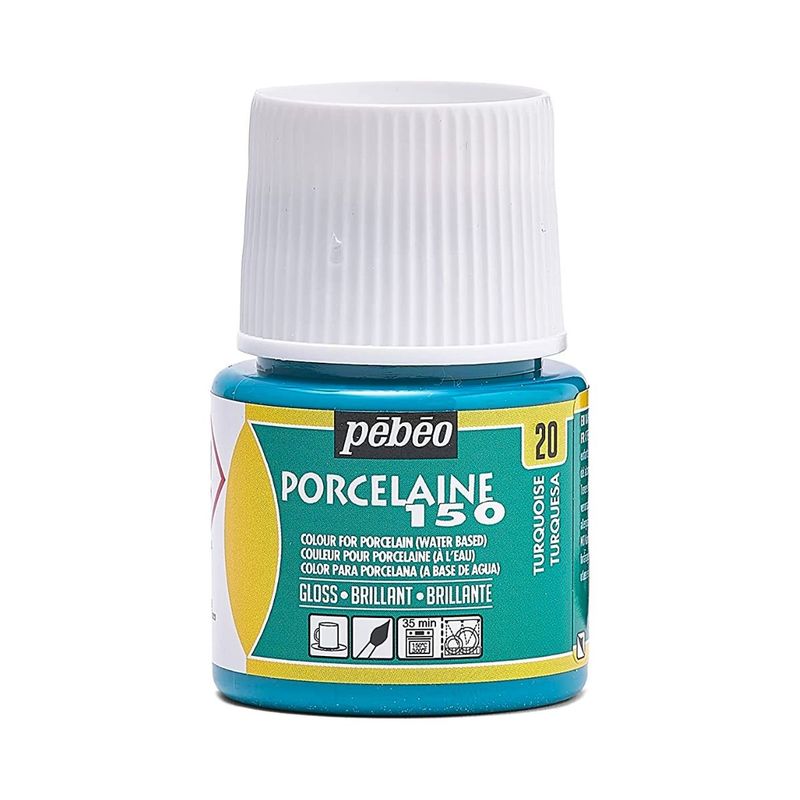 PEBEO - 20 Turquesa Pebeo Porcelaine 150 de 45 ml PEBEO