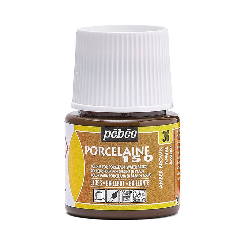 PEBEO - 36 Café Ambar Pebeo Porcelaine 150 de 45 ml PEBEO