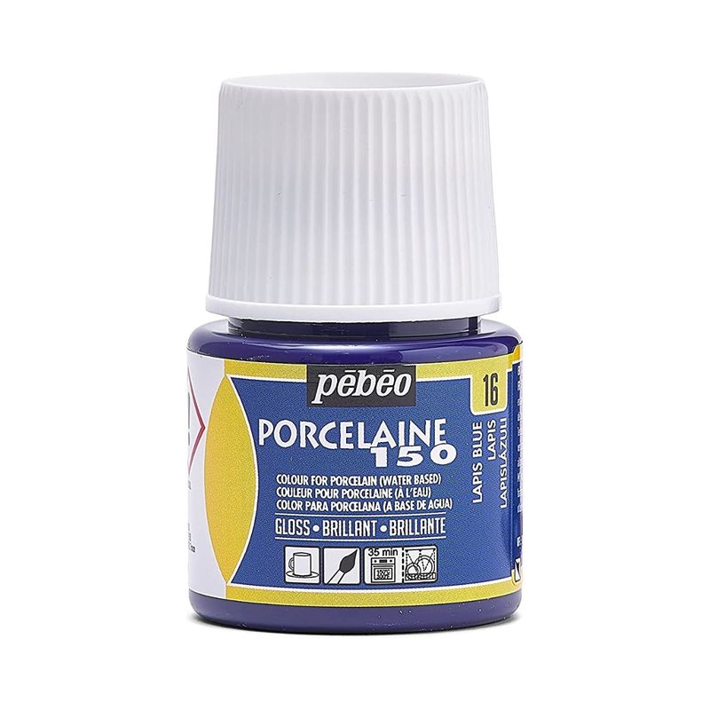 PEBEO - 16 Azul Lapizlazuli Pebeo Porcelaine 150 de 45 ml PEBEO