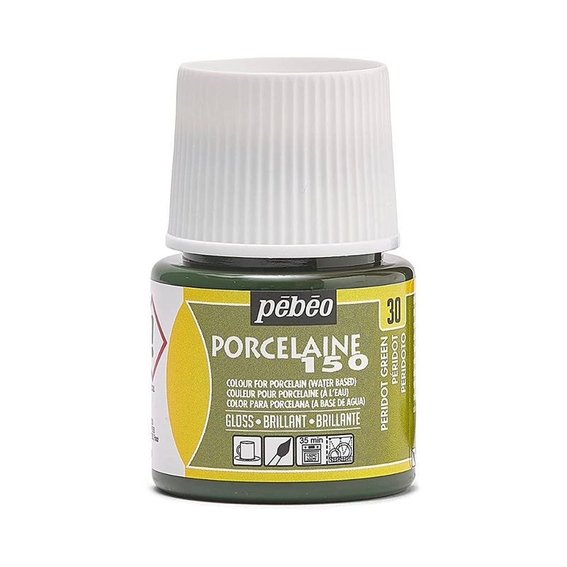 PEBEO - 30 Verde Peridoto Pebeo Porcelaine 150 de 45 ml PEBEO