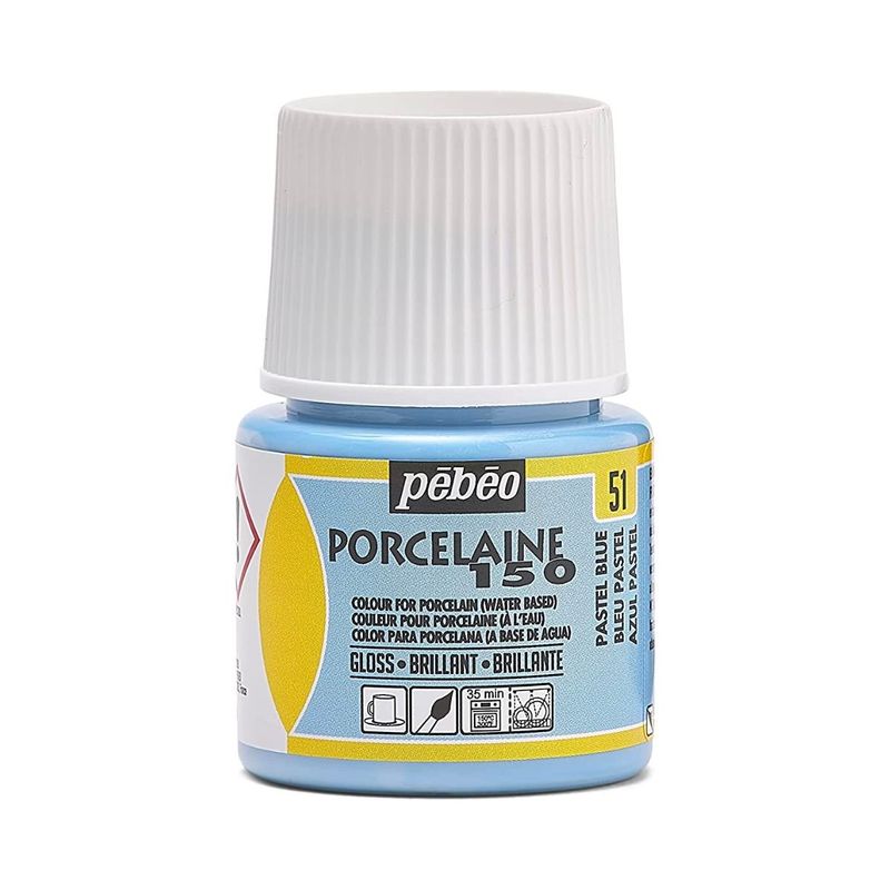 PEBEO - 51 Azul Pastel Pebeo Porcelaine 150 de 45 ml PEBEO