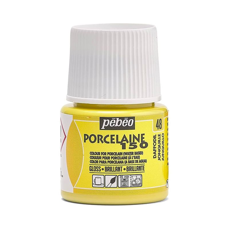 PEBEO - 48 Amaillo Junquillo Pebeo Porcelaine 150 de 45 ml PEBEO