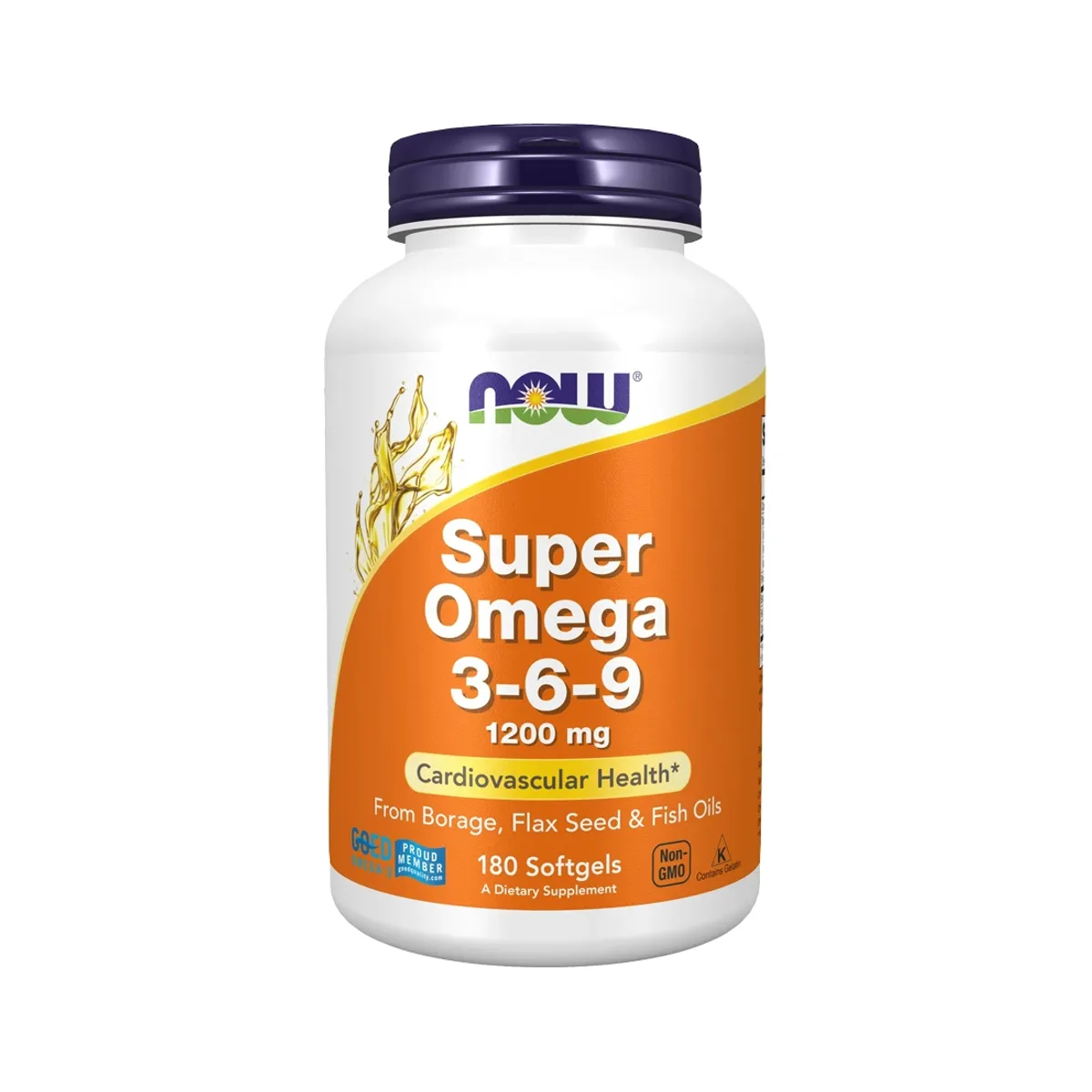 NOW - Super Omega 3 - 6 - 9 180 caps - Now Foods