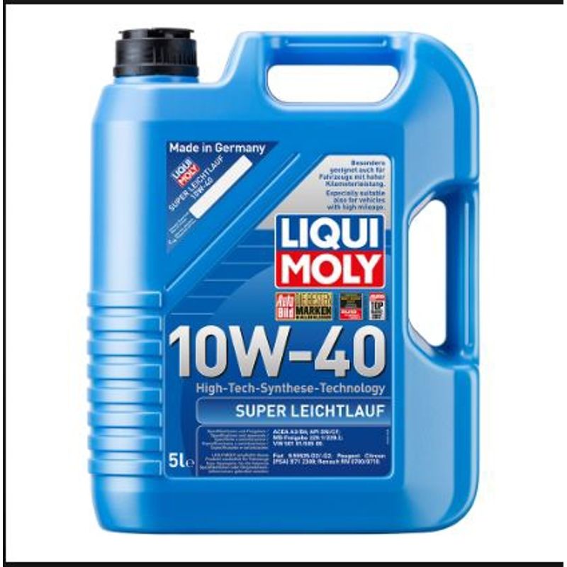LIQUI MOLY - Aceite de Motor LiquiMoly Super Leichtlauf 10W40 4L