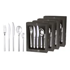 ARTHOME - Set Cuchillería 120 Piezas Acero Inoxidable CUC15