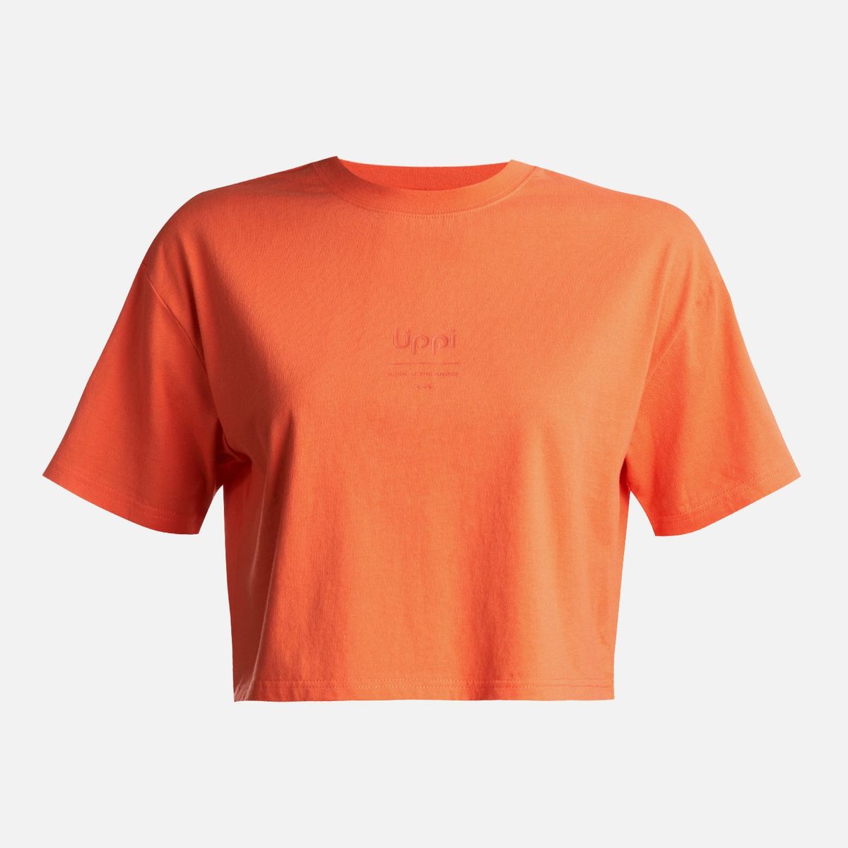 LIPPI - Polera Teen Girl Skyline Crop T-Shirt Salmon Lippi