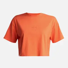 LIPPI - Polera Teen Girl Skyline Crop T-Shirt Salmon