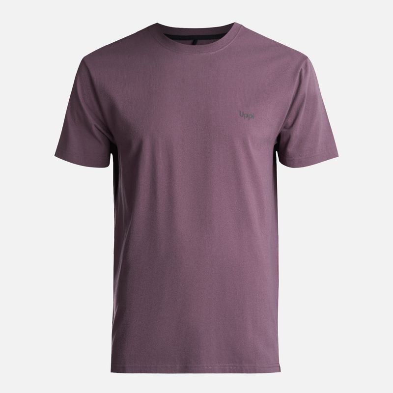LIPPI - Polera Hombre Travel Fox T-Shirt Morado Lippi