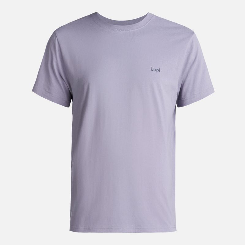 LIPPI - Polera Hombre Ulmo T-Shirt Morado Claro Lippi