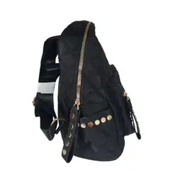 GENERICO - Mochila en color negro tamaño pequeño