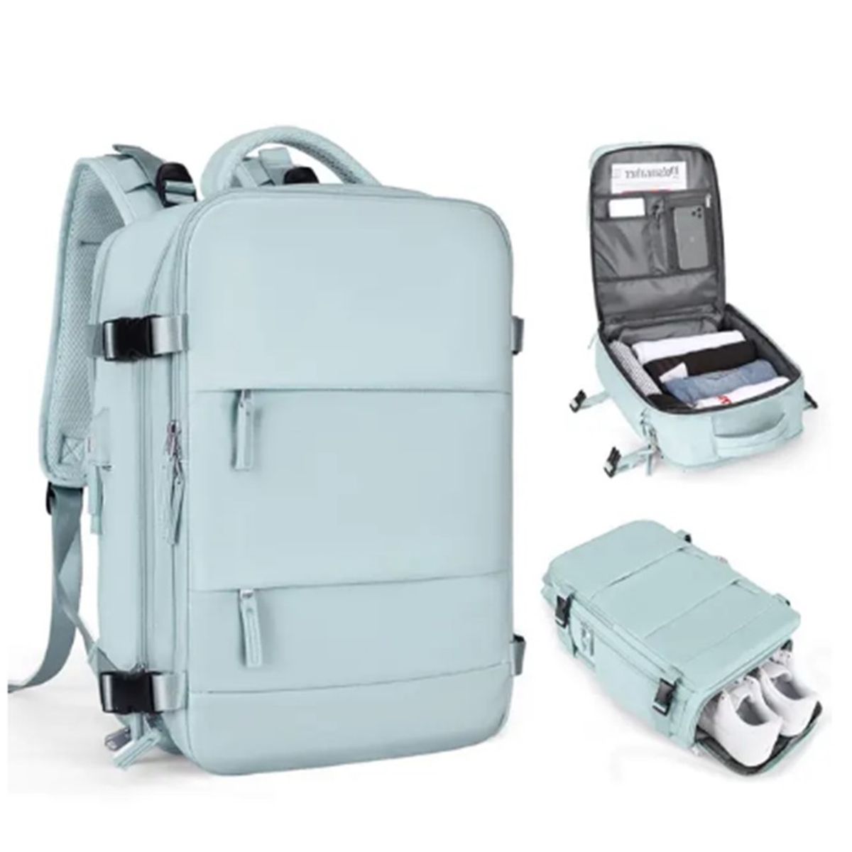 WAKESHOME - Mochila Ligera de Viaje Vuelo Equipaje de Mano