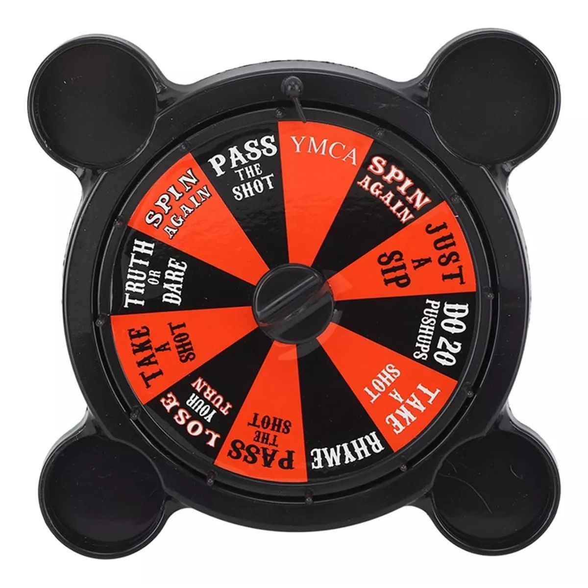 GENERICO - Ruleta De Shots Juego De Bebidas Con Vasos De Vidrio