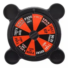GENERICO - Ruleta De Shots Juego De Bebidas Con Vasos De Vidrio