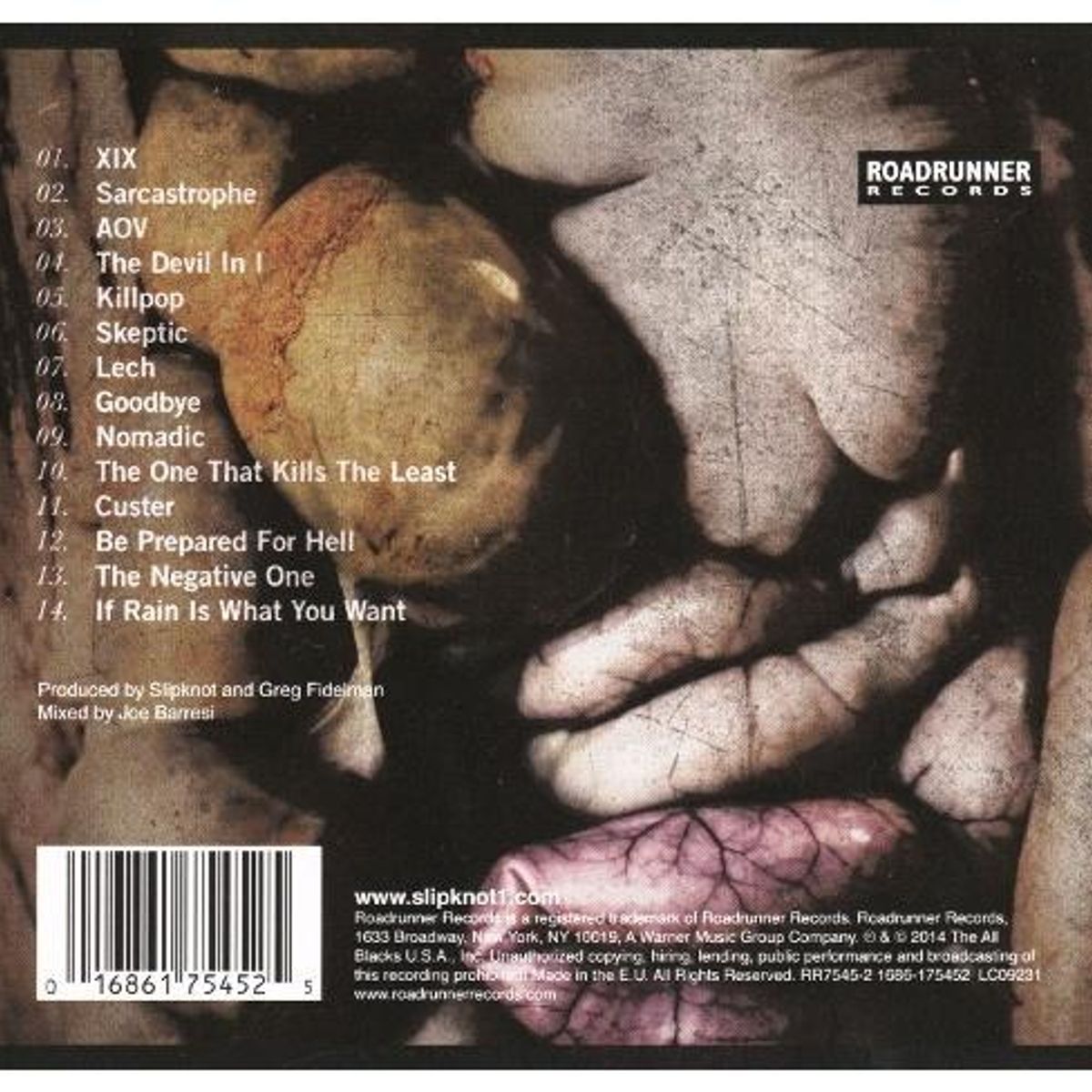 HITWAY MUSIC - SLIPKNOT - 5: THE GRAY CHAPTER - CD HITWAY MUSIC