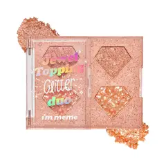 I'M MEME - Paleta de sombras GLITTER - CORAL JEWEL - Cosmética Coreana