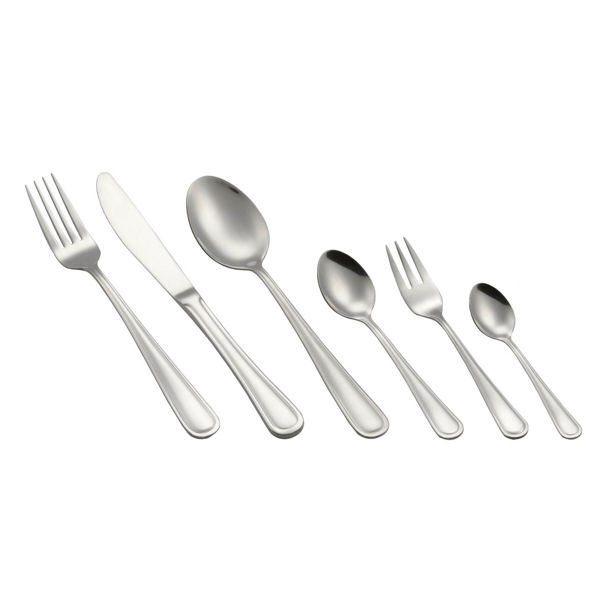 KRONS - Set Cuchillería Cubiertos Acero Inoxidable 72pzas krons