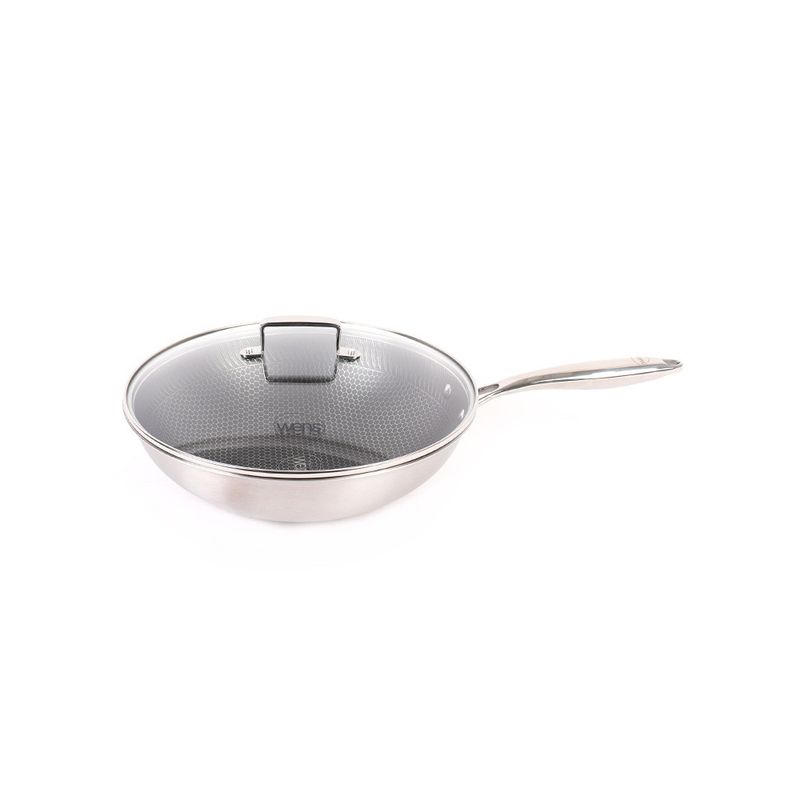 WENS - Wok Con Tapa 28 Cm, Honey Comb Wens WENS