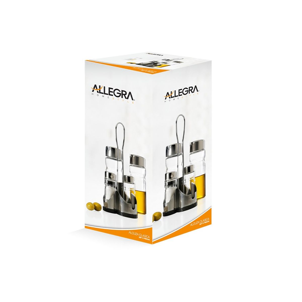 ALLEGRA - Set Alcuza Clásica 5 Piezas ALLEGRA