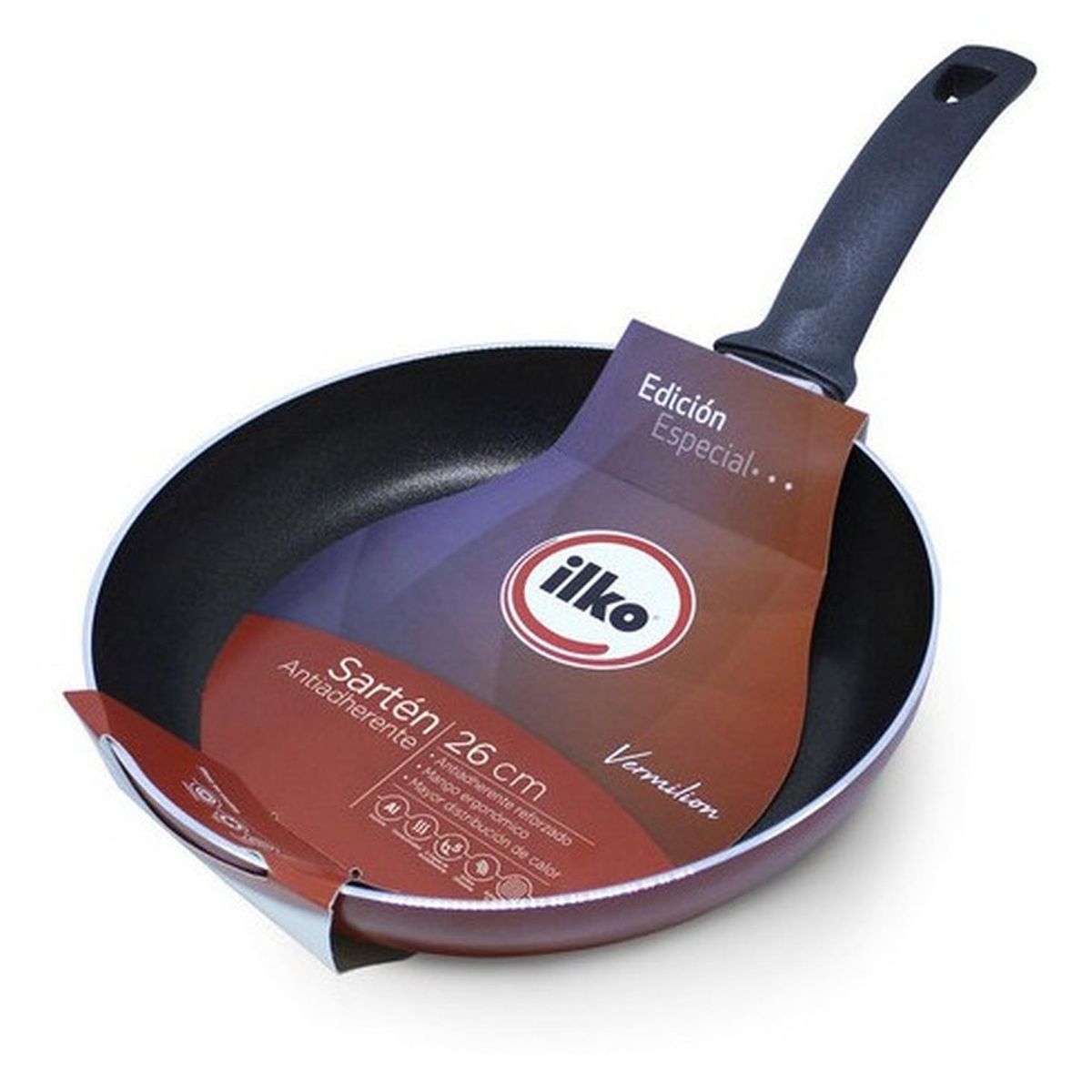 ILKO - Sarten 26 Cm Element-rosso Ilko