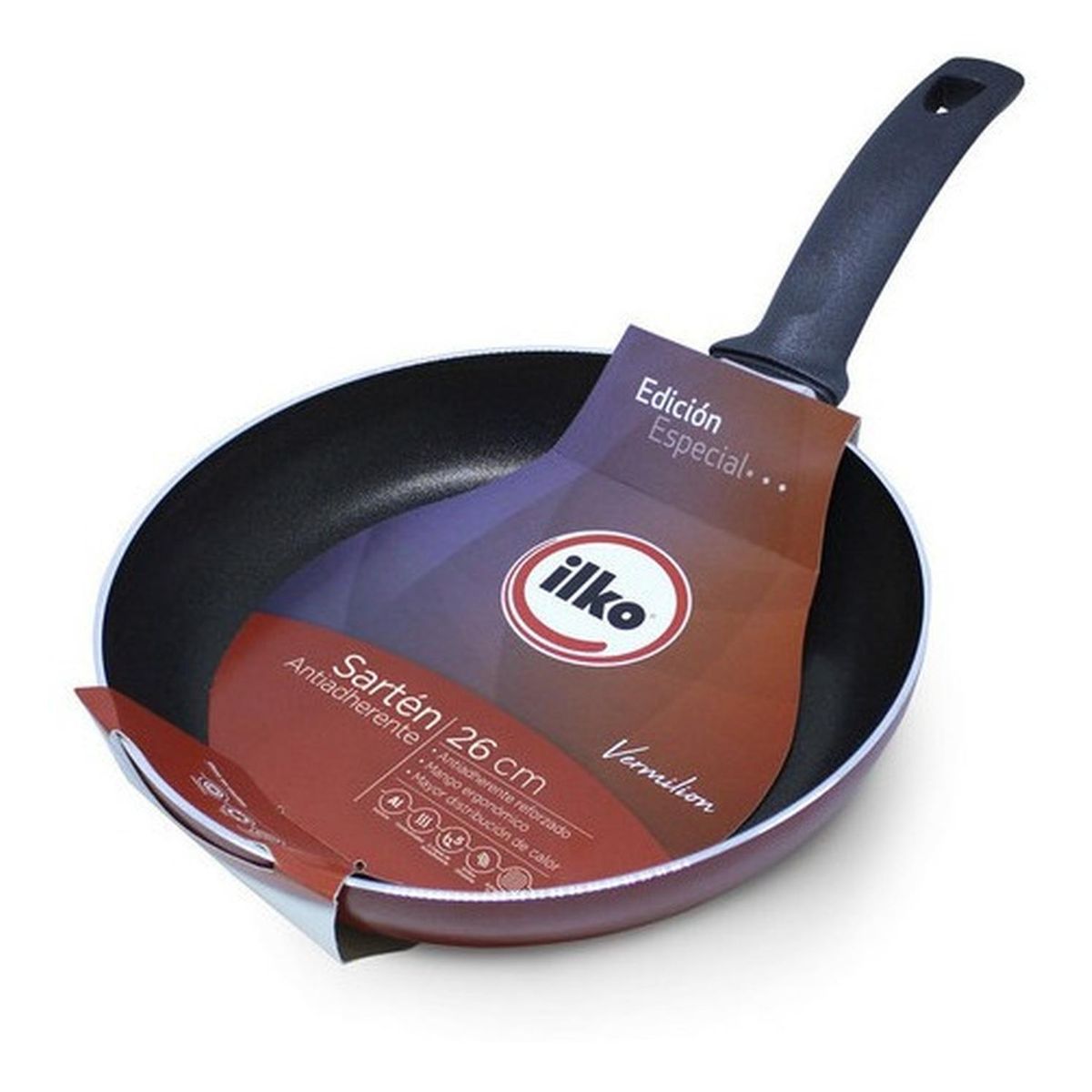 ILKO - Sarten 26 Cm Element-rosso Ilko