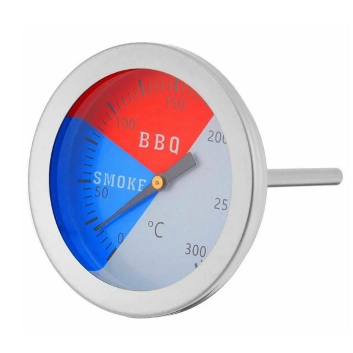 GENERICO - Termómetro mide temperatura de parrilla y Horno 300 C° Máx