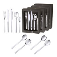 Set Cuchilleria 124 Piezas Acero Inoxidable CUC21