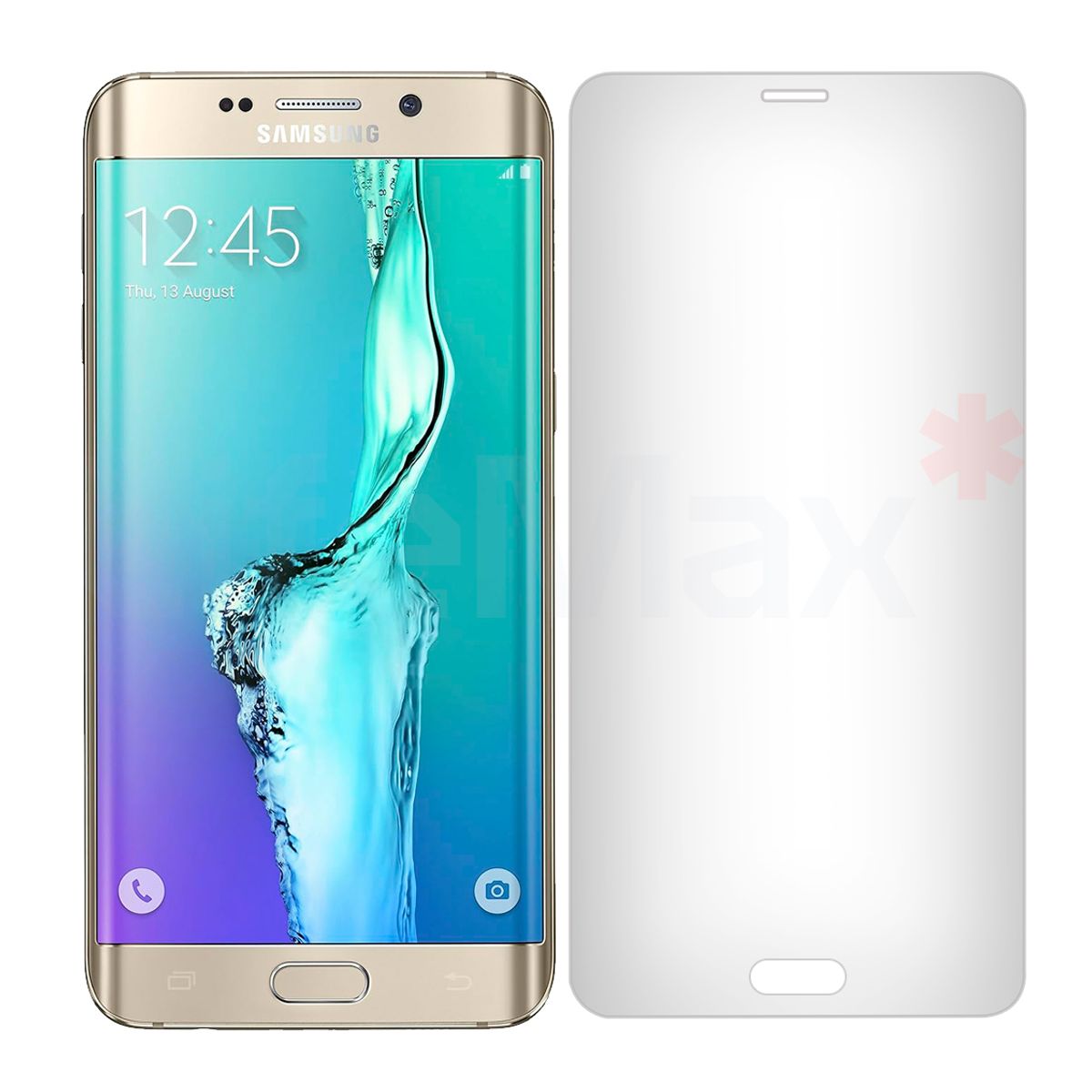 GENERICO - Lamina de Vidrio Templado Compatible con Samsung S6 Edge