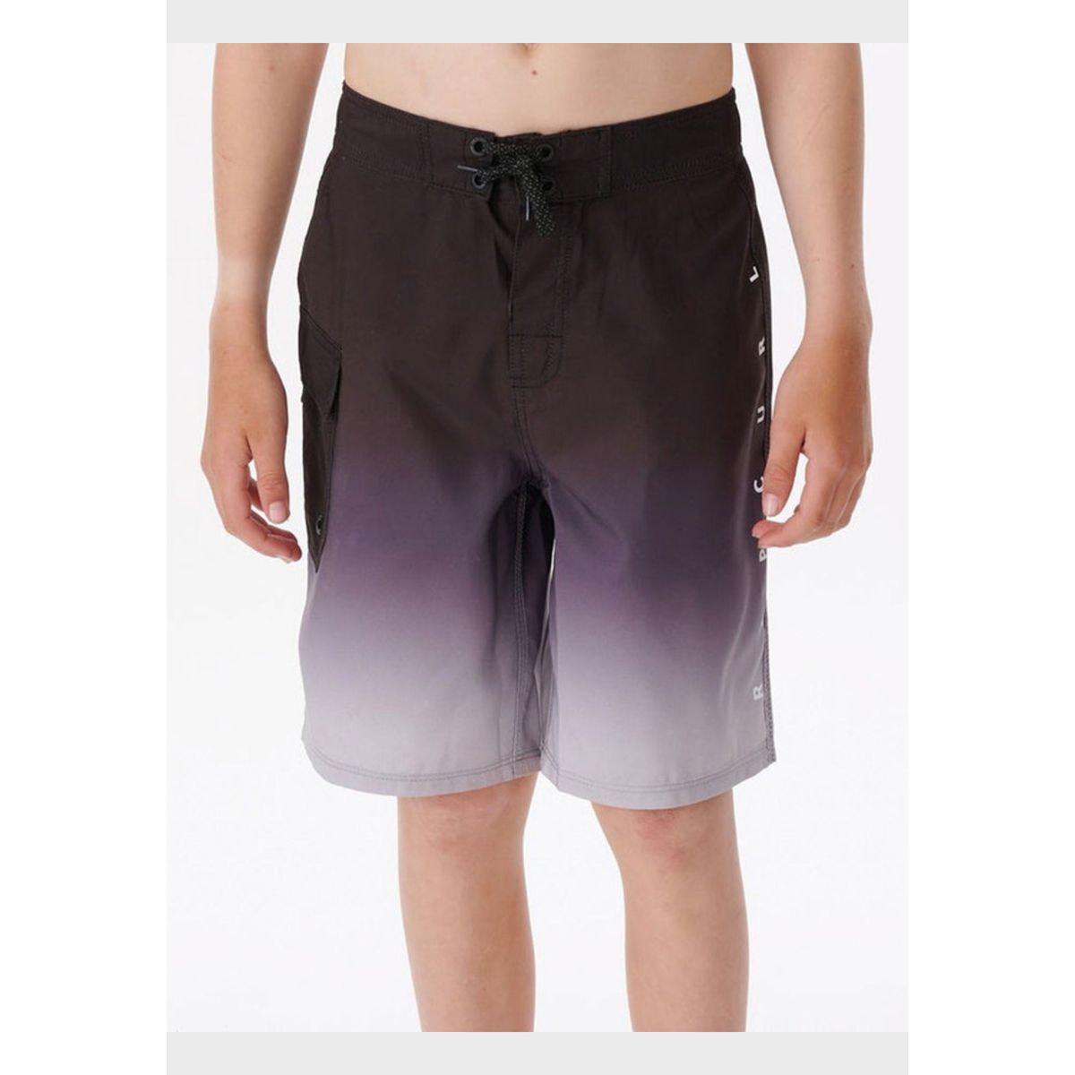 RIP CURL - Traje De Baño Shock 18" Negro Niño Rip Curl.