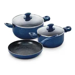 ILKO - Batería 5 Pzs Granito Navy