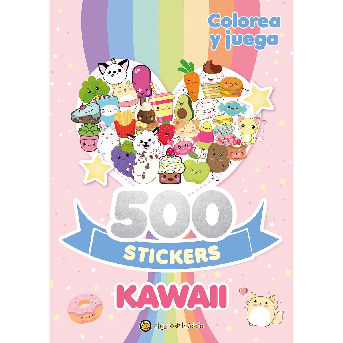 EDITORIAL GUADAL - LIBRO 500 STICKERS KAWAII